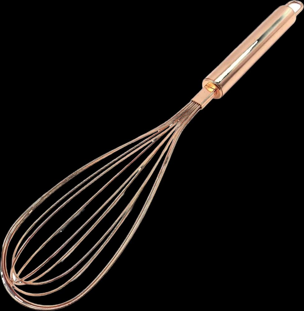 Rose-gold whisk
